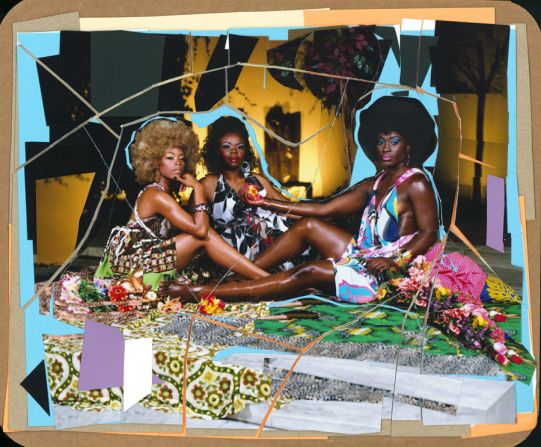 While the images are decidedly contemporary, Thomas often draws inspiration from the past. "Le Déjeuner sur l'herbe: Les trois femmes noires" (2010), for example, is a direct nod to Edouard Manet's "<a href="https://www.artsy.net/artwork/edouard-manet-luncheon-on-the-grass-le-dejeuner-sur-lherbe" target="_blank" target="_blank">Le Déjeuner sur l'herbe</a>." 