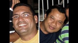 RTN correspondent Diego D'Pablos, left, and cameraman Carlos Melo also disappeared.