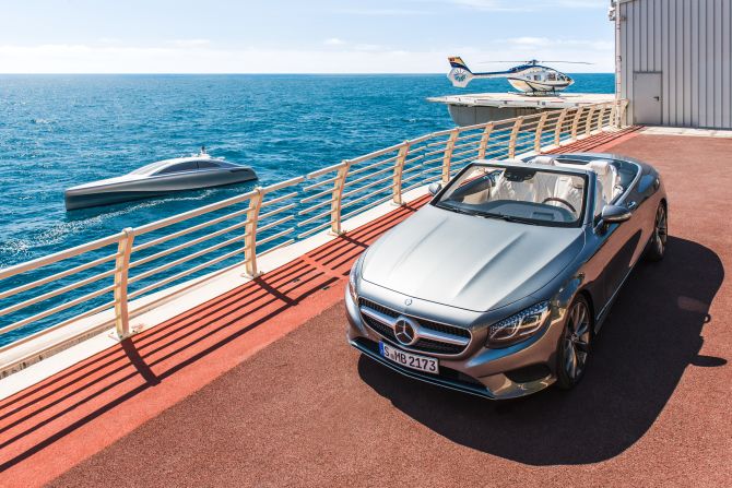 The Arrow460-Granturismo may be a yacht rather than a car, yet it still retains the look and feel of a Mercedes-Benz S-Class vehicle, while the boat's design also echoes other iconic models from the motor giant's back catalog.