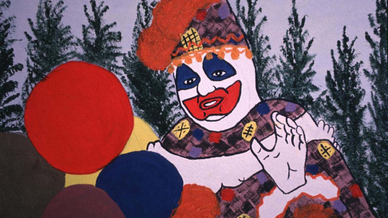 John Wayne Gacy - Original Artwork  ("Pogo the Clown" self-portrait) 