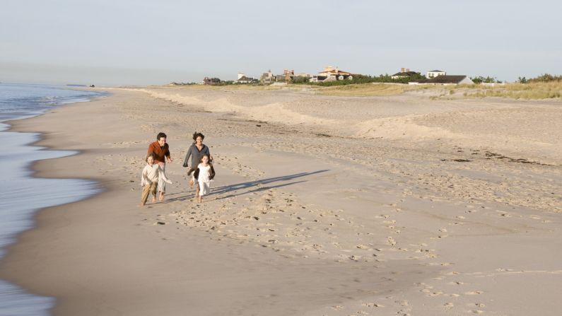 Coopers Beach is located in tony Southampton, on the south shore of Long Island, New York. Its white quartz sand offer some of the best public beach access in the Hamptons.