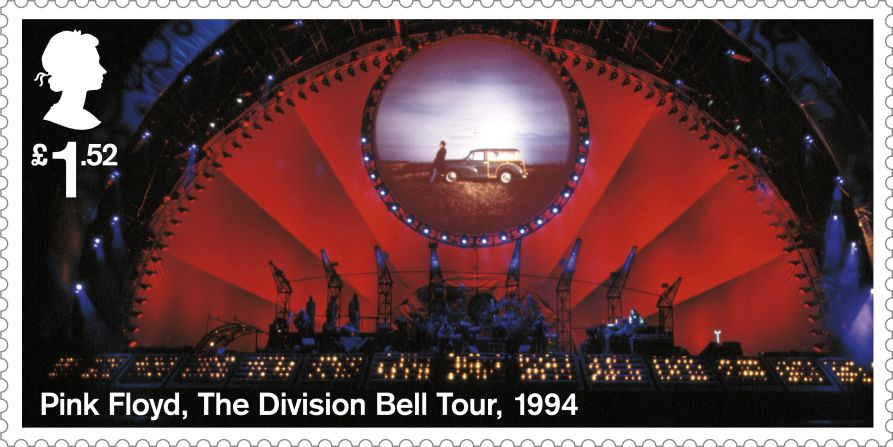 The "Division Bell" tour of 1994 was one of the band's most successful, grossing almost $100 million.