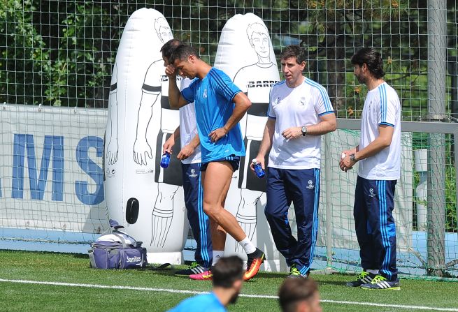 Cristiano Ronaldo, Real Madrid's star player, suffered an injury worry in training ahead of the final but is expected to be fit to face Atletico in Milan on Saturday. The Champions League's record scorer has scored 16 in this year's competition -- as many as Atletico have scored as a whole.