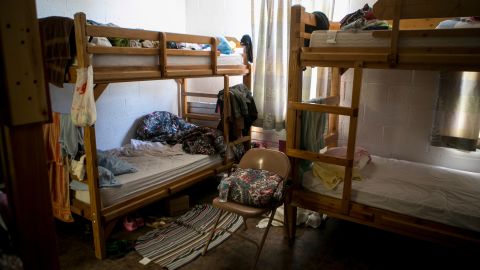 "People can make better decisions once they have a place to sleep and eat," says Heimer, whose mission offers bunk beds, cots and other soft places to sleep to dozens of Cubans who just arrived and are trying to plan what to do next. 