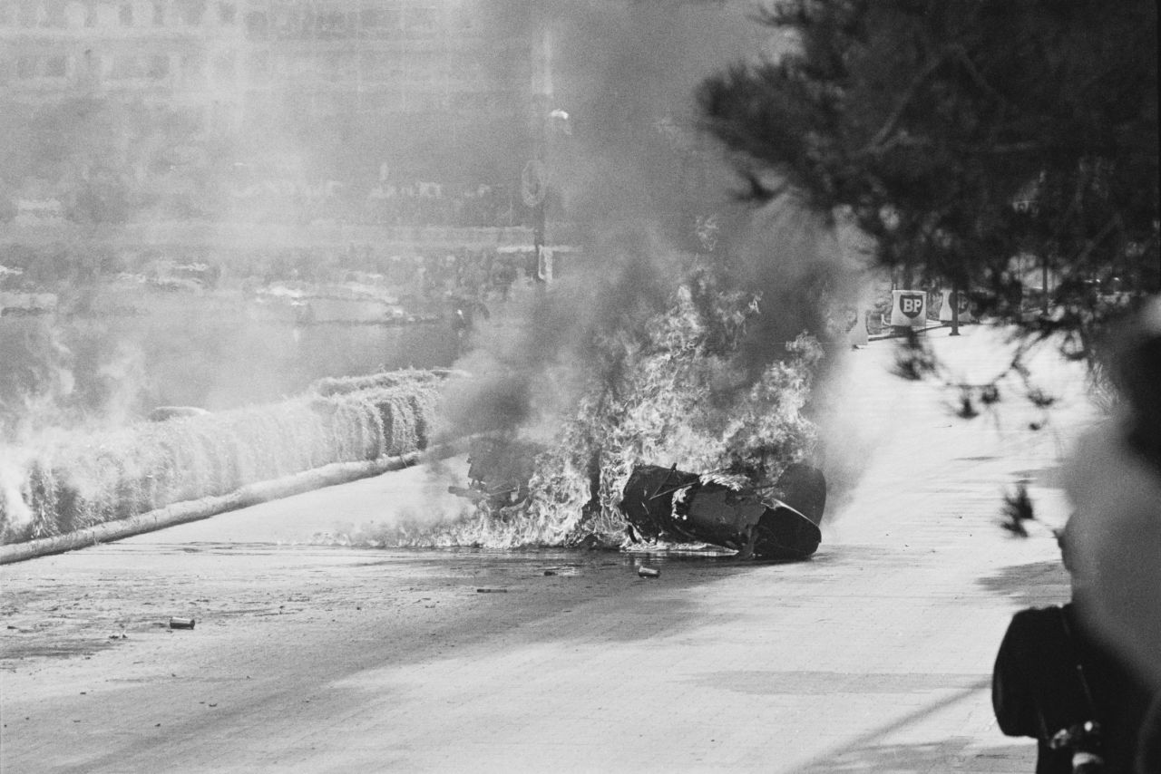There has been just one fatality at the Monaco GP. In 1967, Italian motor racing driver Lorenzo Bandini lost control of his Ferrari at the harbor chicane and crashed before his car burst into flames. Bandini would succumb to his injuries three days later. 