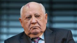 Former Soviet person  Mikhail Gorbachev accused the United States of "rubbing its hands with glee" implicit    the demise of the Soviet Union.