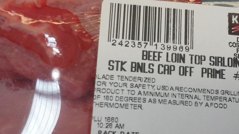 New labels must indicate whether beef was mechanically tenderized.