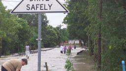 Texas flooding bridge out
