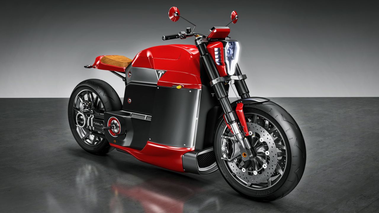 "I believe Tesla could build a great motorcycle -- that's why I've done this concept of e motorcycle called "Model M."<br /><br />Slapins imagines the old fuel tank being re-purposed as a luggage compartment for a helmet and electric gadgets. <br />"The bike could have 150 kW electric engine with four modes of power output -- Race, Cruise, Standard and Eco."  
