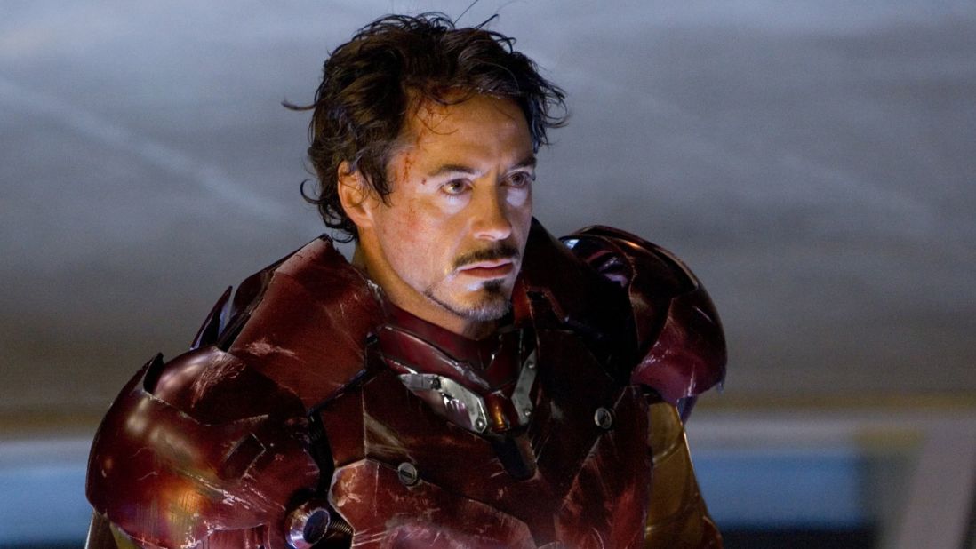 Robert Downey Jr. embodied Tony Stark's dark personal history in the title role in "Iron Man."