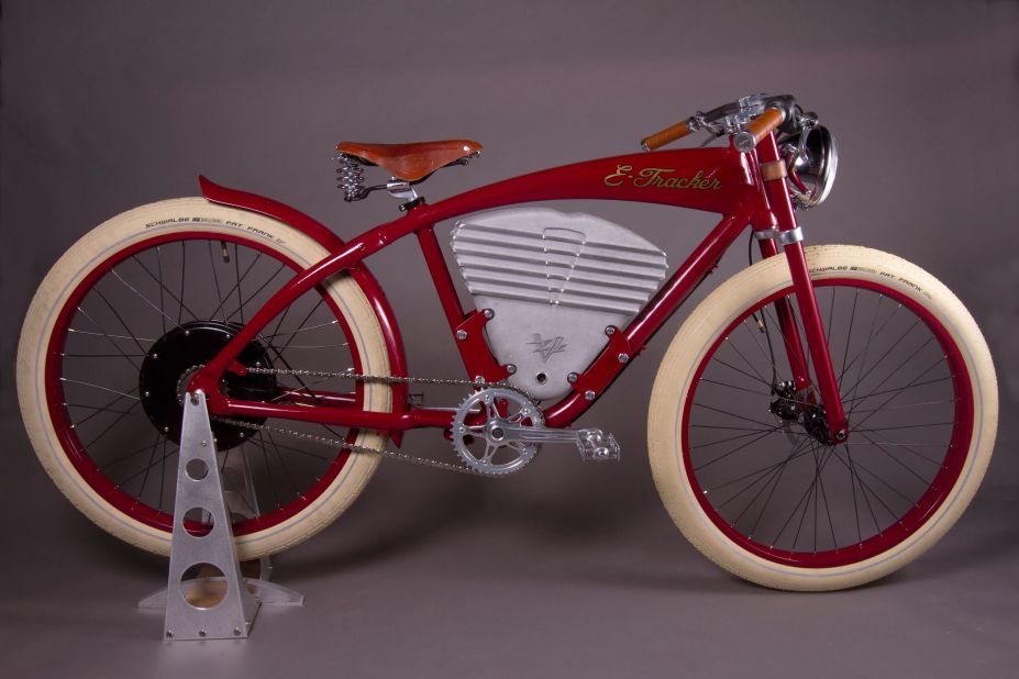 California-based Vintage Electric have two models of e-bike currently -- the "Tracker" (pictured) and the "Cruz."