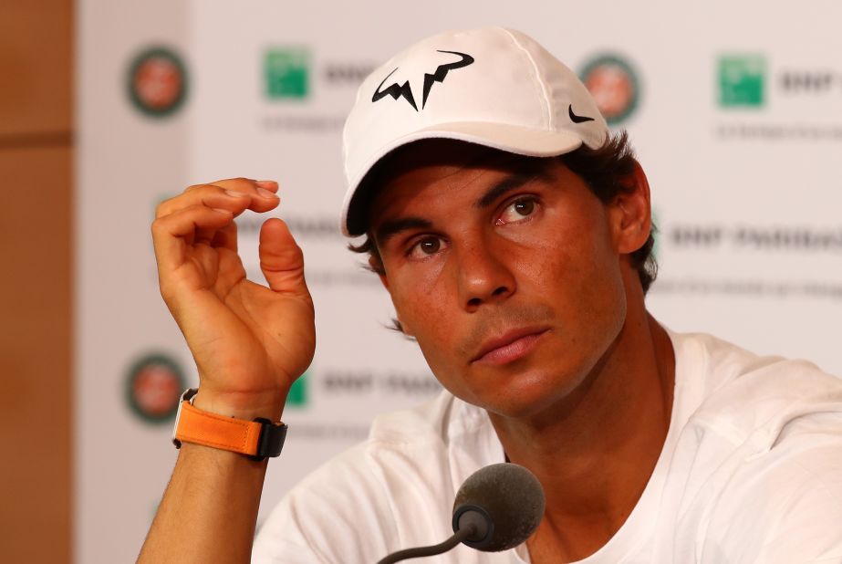 At a hastily arranged press conference, an emotional Rafael Nadal announced he was pulling out of the French Open due to a wrist injury. 