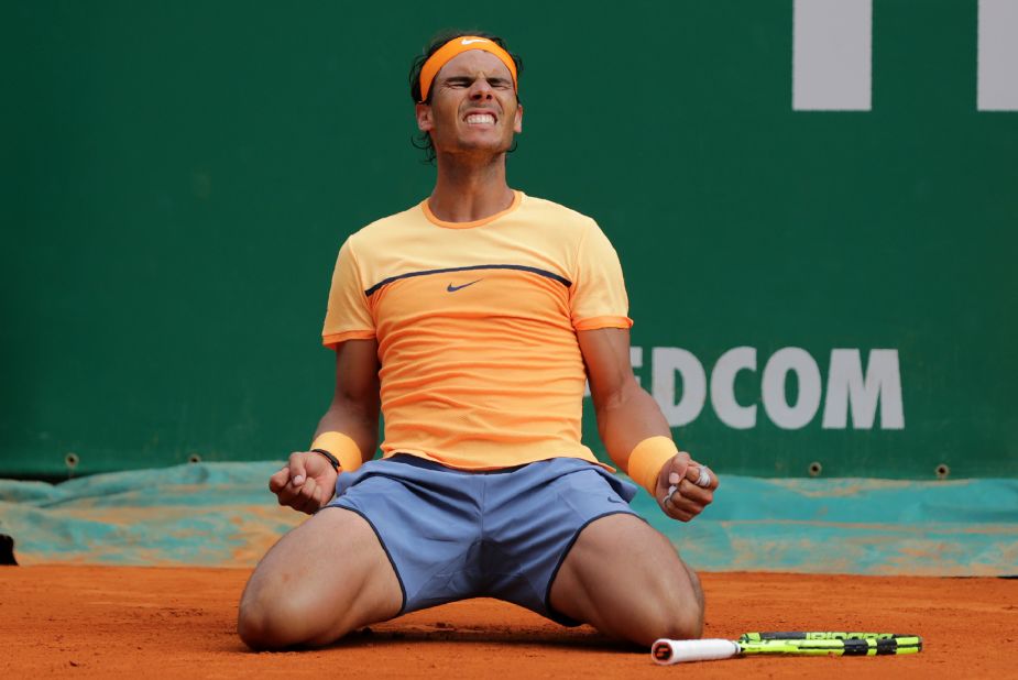 Just last month, Nadal was riding high. First he won the title in Monte Carlo ...