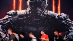 Gamers visit the stand of computer game Call of Duty at the Gamescom fair in Cologne, western Germany on August 7, 2015. The trade fair for interactive games is running until August 9, 2014. PHOTO / PATRIK STOLLARZ        (Photo credit should read PATRIK STOLLARZ/AFP/Getty Images)