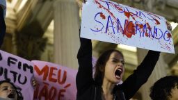 Brazil gang rape protest