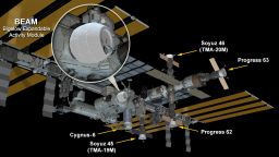 The International Space Station now hosts the new fully expanded and pressurized Bigelow Expandable Activity Module (BEAM).