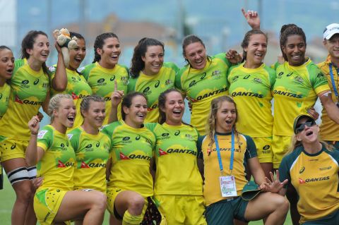 Australia was crowned 2015-16 Women's Sevens Series champion at the final tournament in France, ending New Zealand's three-season rugby reign.