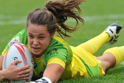 The Aussies only needed to finish sixth to clinch the title for the first time since the series started in 2012, and demolished Spain 35-0 in Sunday's quarterfinals to guarantee a top-four spot in Clermont-Montferrand.