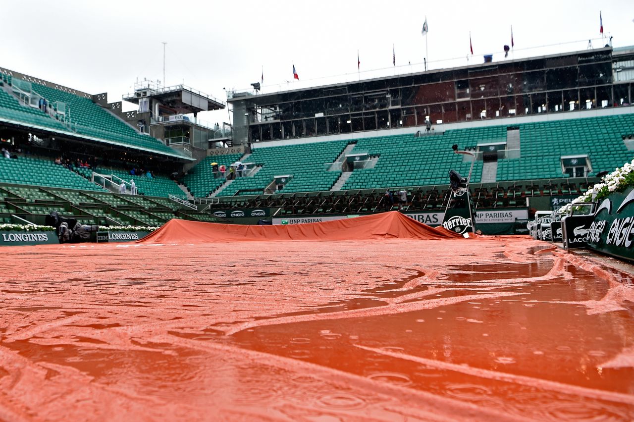 Top seeds Novak Djokovic and Serena Williams had been due to take to the court. Their fourth-round matches were rescheduled for Tuesday. Djokovic is seeking to become the first tennis player to win $100 million in prize money, as well as completing his collection of grand slam titles.  