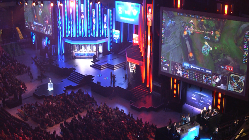 eSports stadium tease