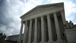 The U.S. Supreme Court is shown as the court meets to issue decisions May 23, 2016 in Washington, D.C.