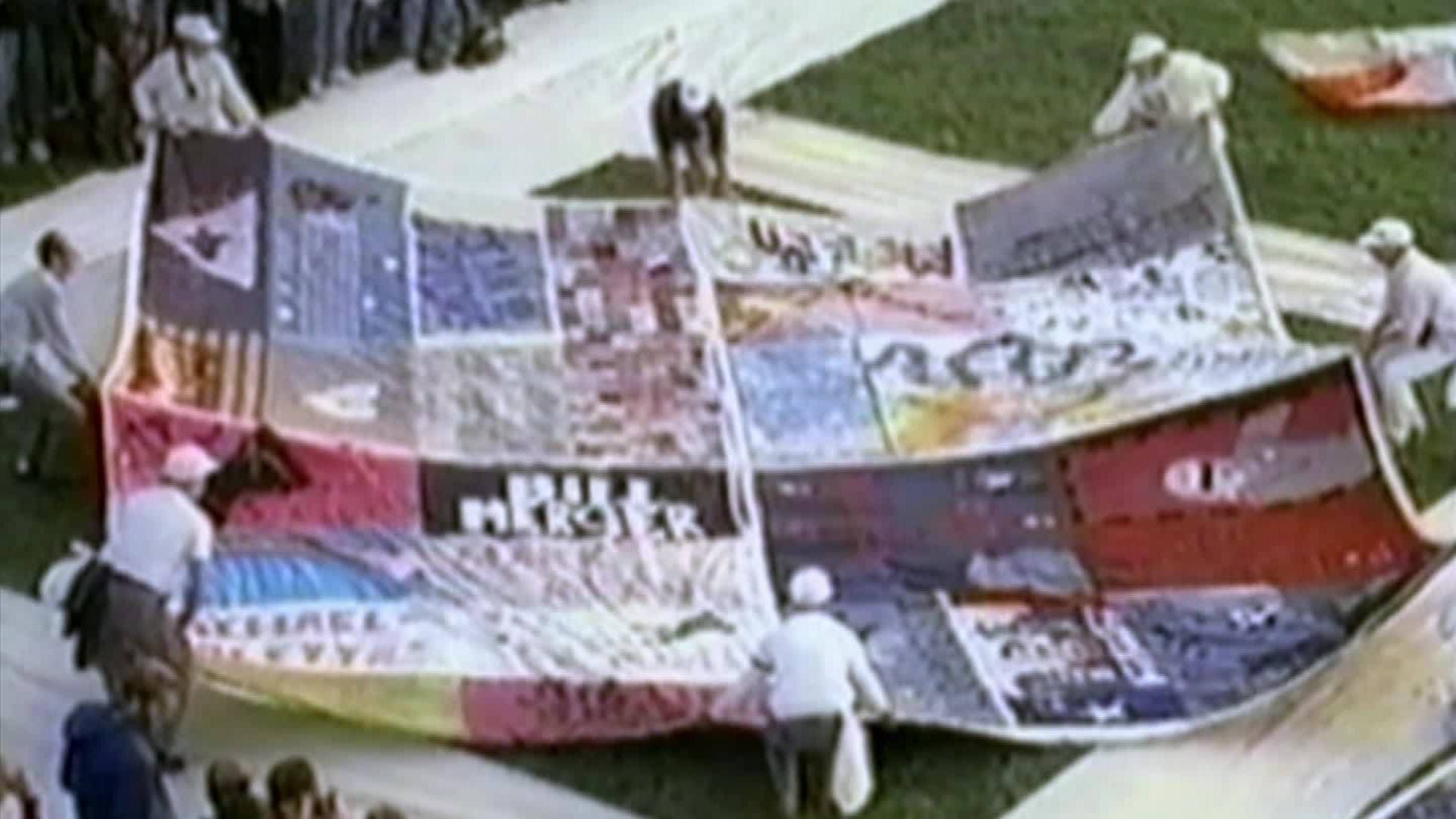 The AIDS Memorial Quilt will head home to San Francisco, 32 years later