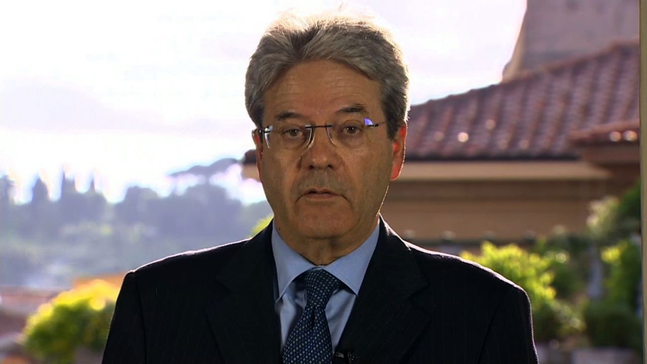 Paolo Gentiloni amanpour