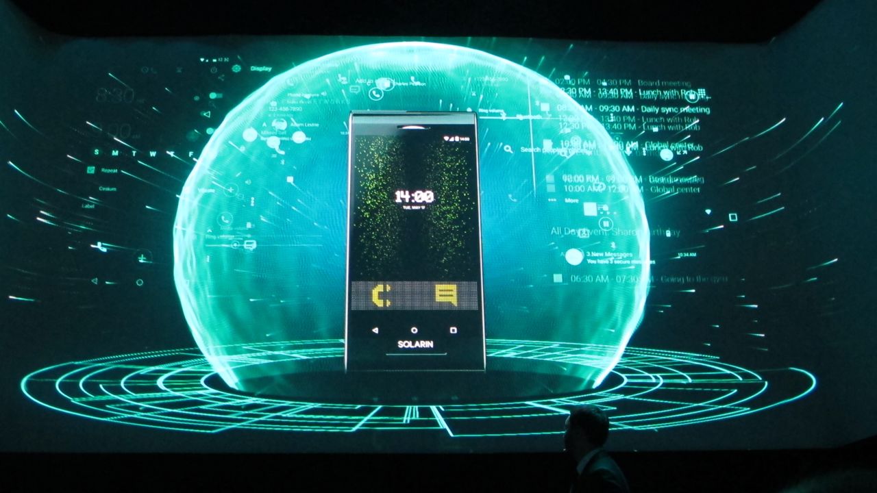 Solarin uses military-grade encryption technology making it, says Sirin Labs, the most secure phone in the world. 