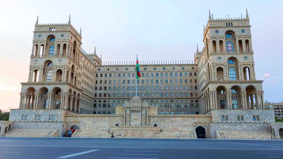 The Presidential Palace in Baku will form part of the backdrop for the city's first F1 race.