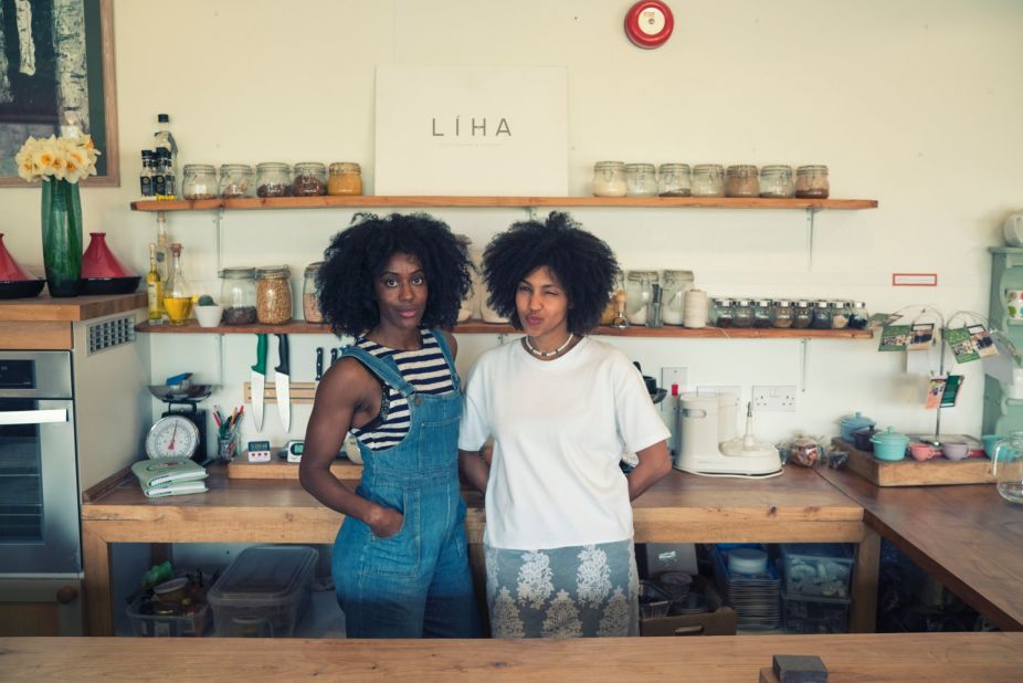 "People needed to get used to the idea of it being 100% natural and organic and learn how to use it from scratch," explains Okunniwa (right). "It's a great skill to be confident using essential oils, experimenting and having fun in your kitchen." 