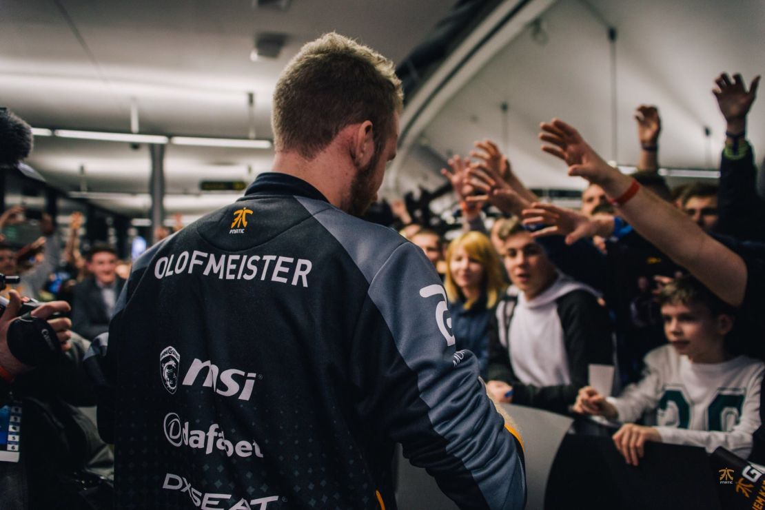 Olof "olofmeister" Kajbjer: "It's weird. You walk around and people want to take pictures and you don't really understand it."