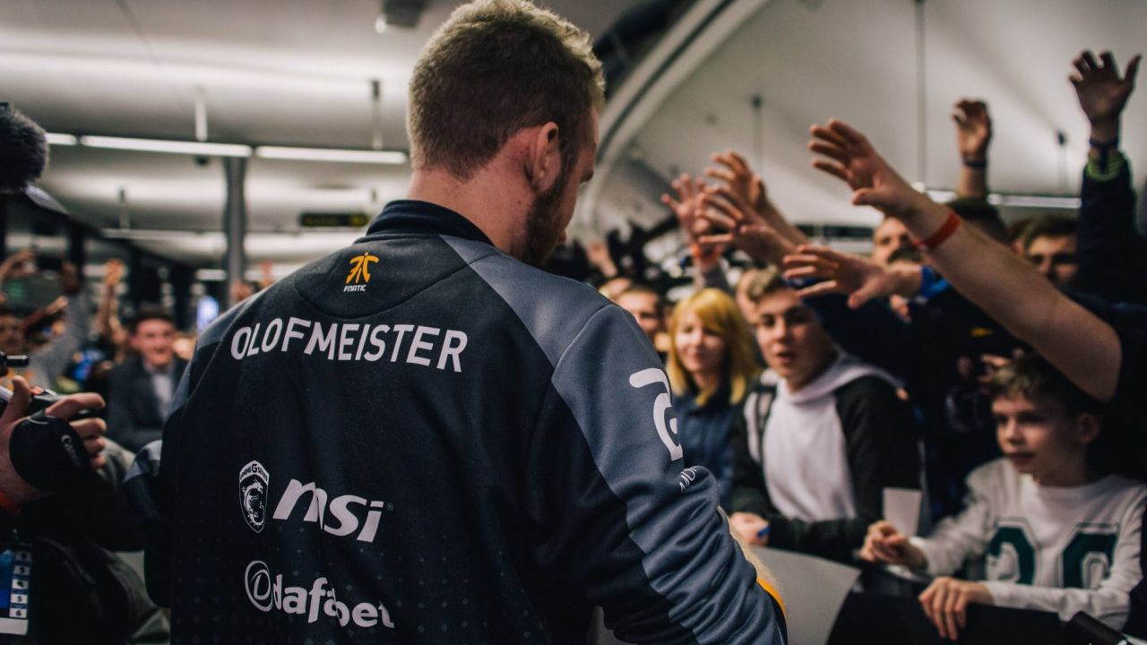 Olof "olofmeister" Kajbjer: "It's weird. You walk around and people want to take pictures and you don't really understand it."