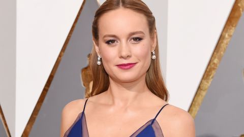 HOLLYWOOD, CA - FEBRUARY 28:  Actress Brie Larson attends the 88th Annual Academy Awards at Hollywood & Highland Center on February 28, 2016 in Hollywood, California.  (Photo by Kevork Djansezian/Getty Images)