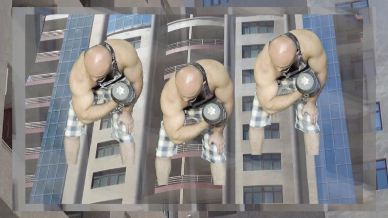 "Bodybuilding" by Hannah Black, 2015. Digital video, 08'10'', color, sound. Courtesy of the artist and Diet Gallery, Miami.