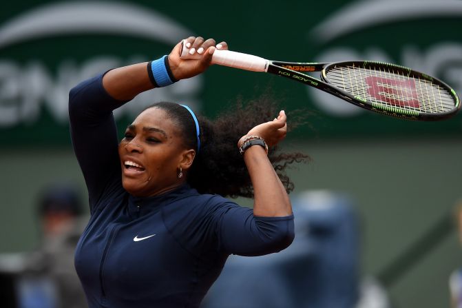 After an early scare, world No. 1 Serena Williams overcame Yulia Putintseva of Kazakhstan to reach the semifinals of the French Open. 