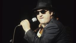 SAN FRANCISCO - 1978:  John Belushi aka Jake Blues of The Blues Brothers performs live at The Winterland Ballroom in 1978 in San Francisco, California. (Photo by Richard McCaffrey/ Michael Ochs Archive/ Getty Images)