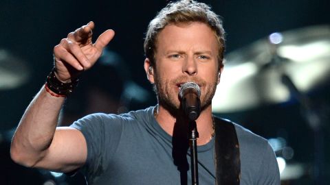 Dierks Bentley performs onstage during ACM Presents: An All-Star Salute To The Troops at the MGM Grand Garden Arena on April 7, 2014 in Las Vegas, Nevada.