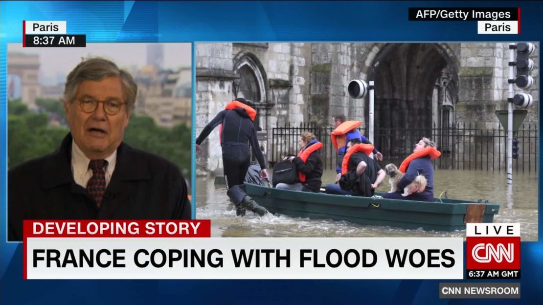 Some 19,000 people have been evacuated from areas surrounding Paris.