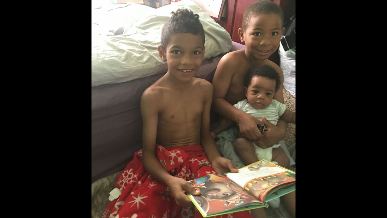 The bodies of the children were found in a closet.