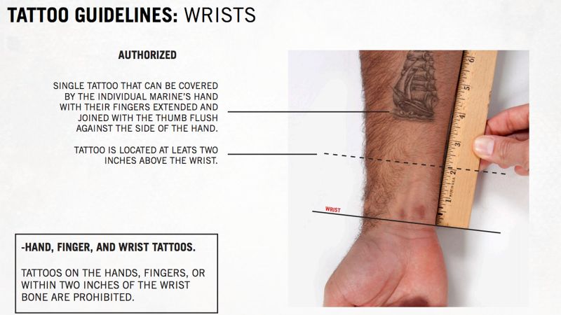 Inked Marines Loosen Their Tattoo Policy