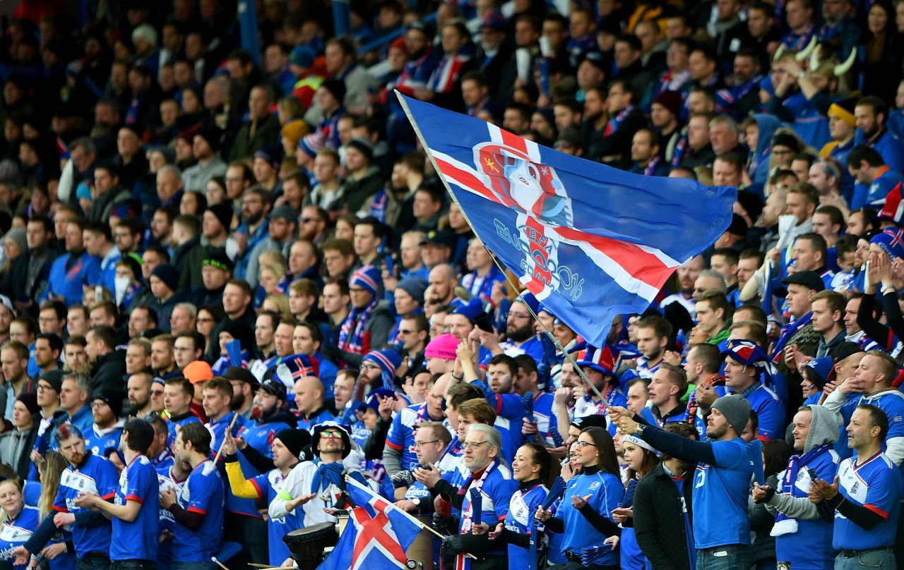 Iceland's fans slowly grew in numbers as belief as their qualifying campaign unfolded. More than 8% of the entire country applied for Euro 2016 tickets.  