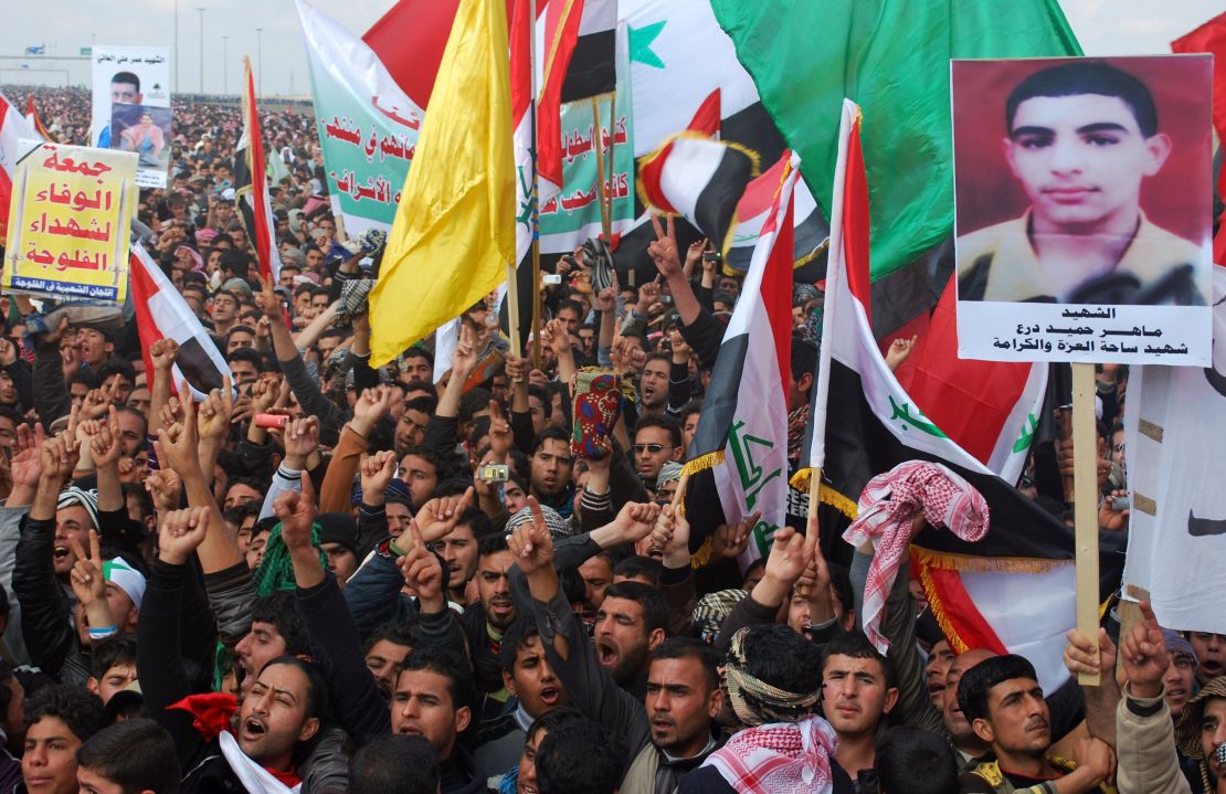 Sunni disenfranchisement led to massive anti-governent protests in Falluja in 2013.
