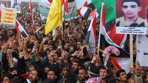 Sunni disenfranchisement led to massive anti-governent protests in Falluja in 2013.