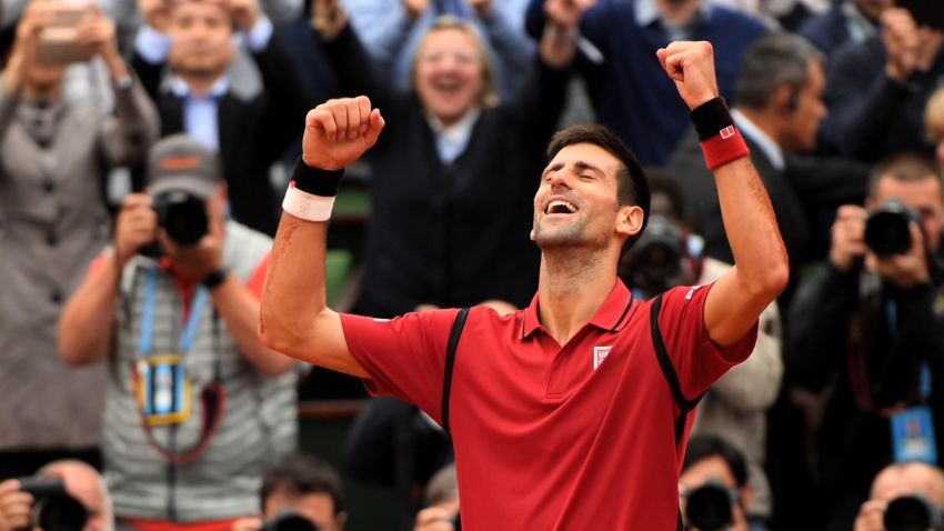 france novak djokovic frech open win