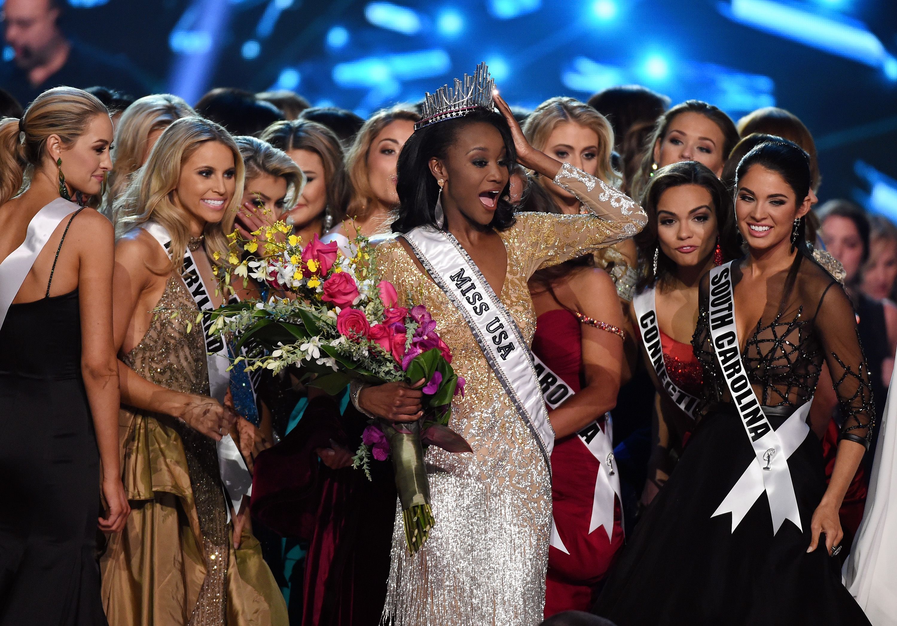 Black Teen Nudists Pageant - Deshauna Barber crowned Miss USA 2016 | CNN