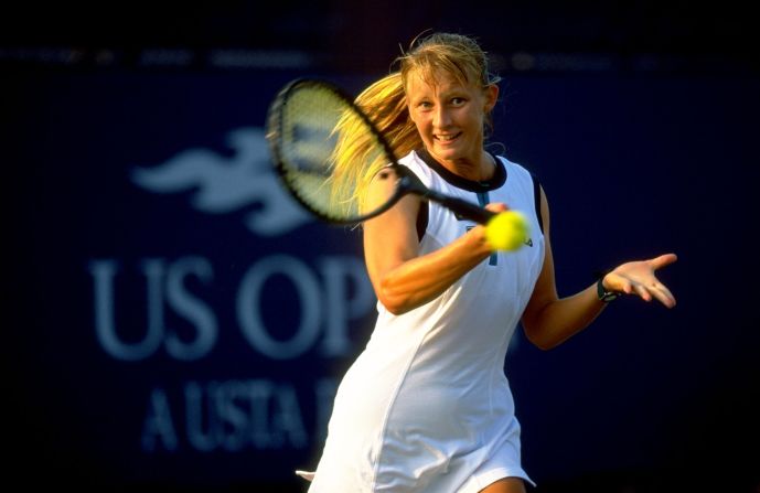 Croatian player Mirjana Lucic, pictured here a year before she won the Australian Open women's doubles title at just 15, and her mother fled to America while she was a teenager to escape her physically abusive father and coach, Marinko. "There have been more beatings than anyone can imagine,  sometimes because I lost a game, sometimes because I lost a set," Lucic<a href="index.php?page=&url=https%3A%2F%2Fwww.theguardian.com%2Fsport%2F2003%2Fapr%2F06%2Ftennis.features1" target="_blank" target="_blank"> reportedly said</a> at the time. 