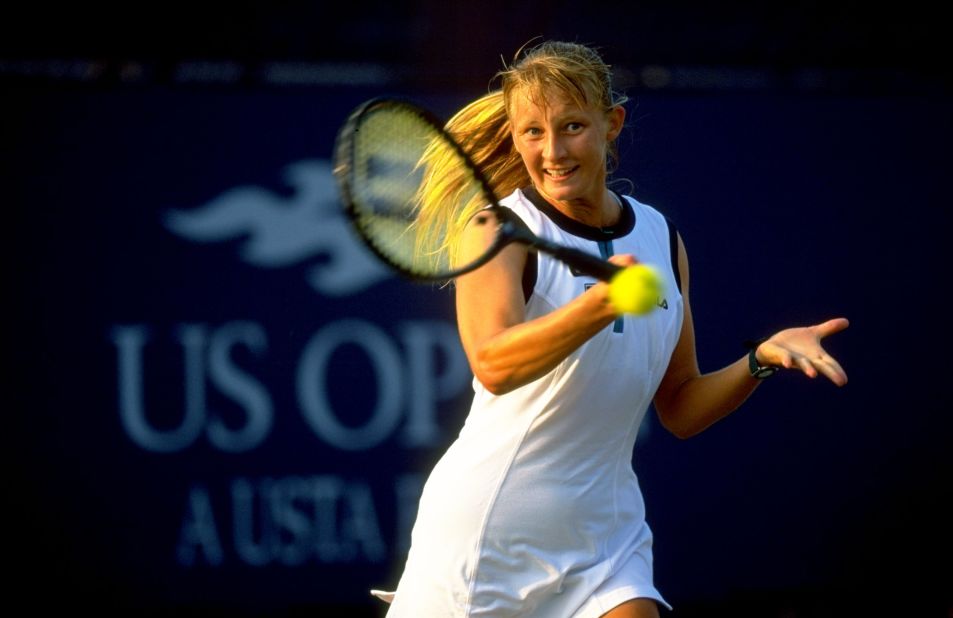 Croatian player Mirjana Lucic, pictured here a year before she won the Australian Open women's doubles title at just 15, and her mother fled to America while she was a teenager to escape her physically abusive father and coach, Marinko. "There have been more beatings than anyone can imagine,  sometimes because I lost a game, sometimes because I lost a set," Lucic<a href="https://www.theguardian.com/sport/2003/apr/06/tennis.features1" target="_blank" target="_blank"> reportedly said</a> at the time. 