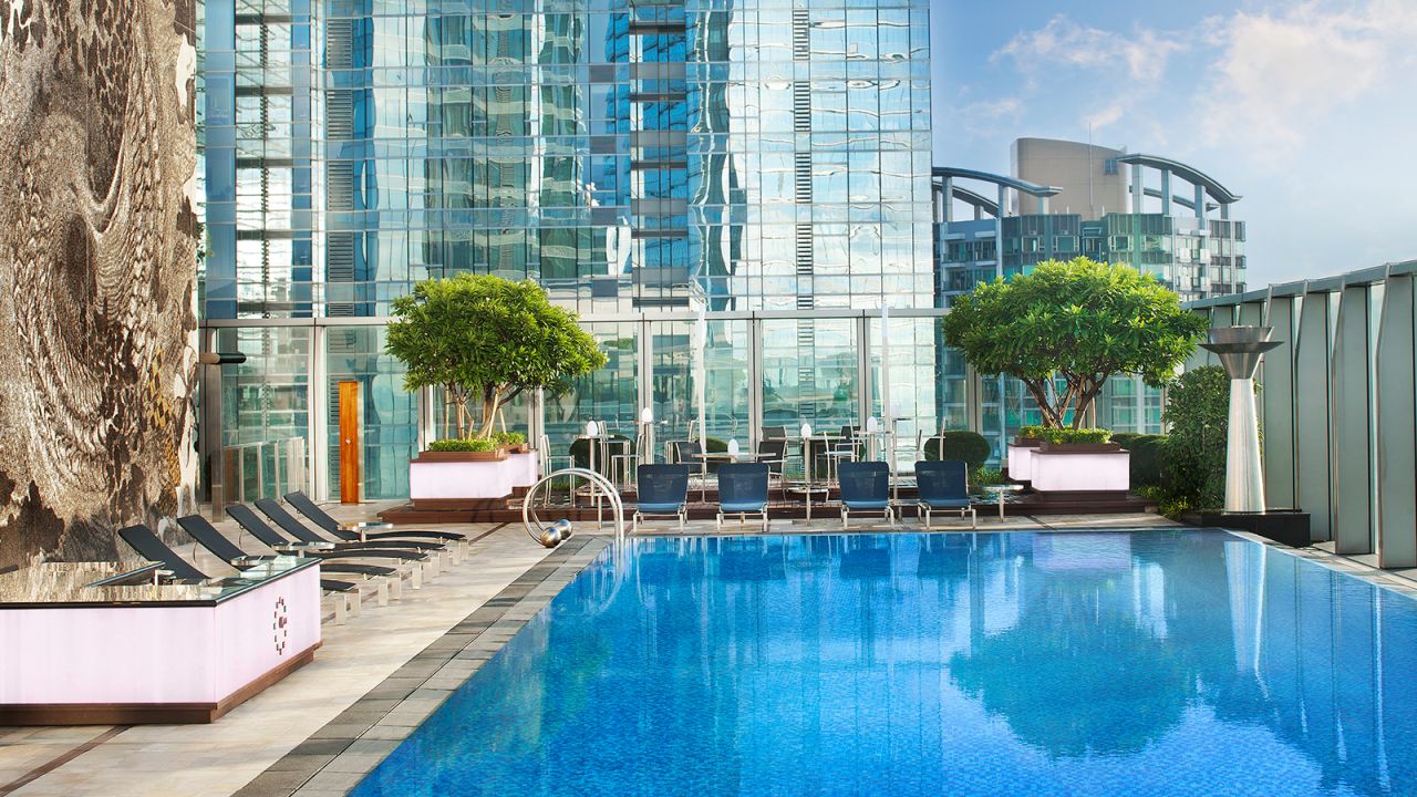 Sticky, humid summers mean swimming is almost a necessity in Hong Kong. The W is just one of the city hotels offering a classy way to cool down.