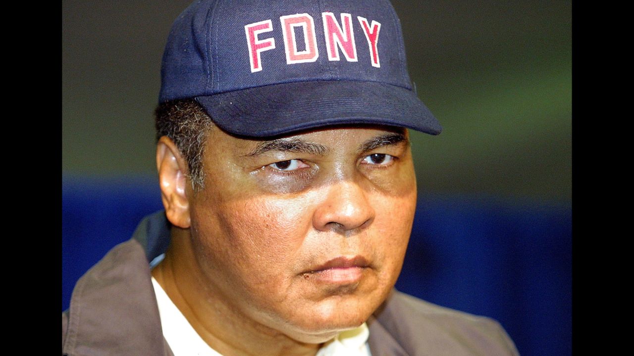 After the attacks of 9/11, Muhammad Ali spoke out against terrorism, saying that true followers of Islam are peaceful.