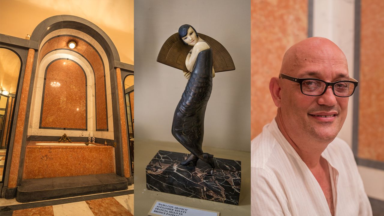 "For many years, most people simply overlooked Cuban Art Deco. They thought that colonial architecture was the priority," says Gustavo Lopez, director of Habana Deco, a group that protects Cuba's Art Deco heritage. But the tide is changing. Lopez is also deputy director of the National Museum of Decorative Arts. Mostly neo-classical, the 1920s villa housing the museum features an oppulently Art Deco bathroom.<em> 502 Calle 17, between D and E</em>
